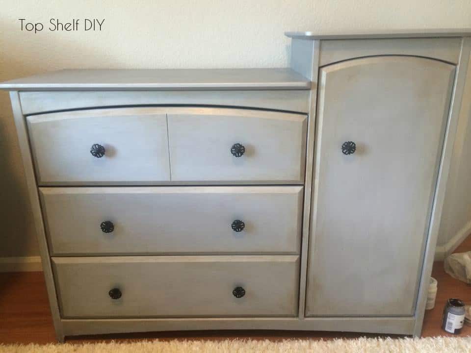 Nursery Changing Table Conversion with Chalk Paint