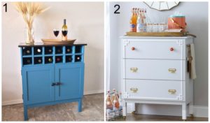 Look at these stunners. Ikea Bar Cart Hack Roundup