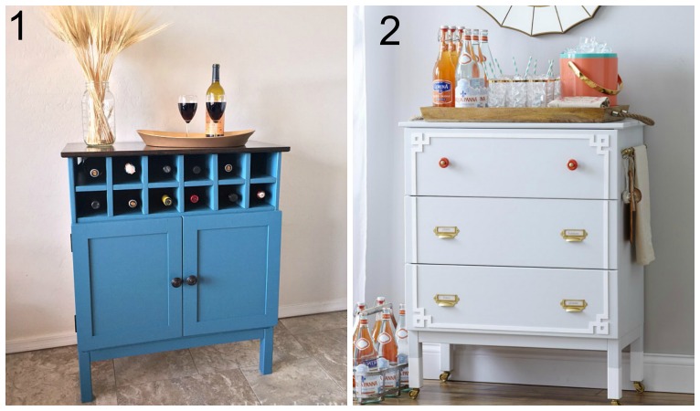 Ikea Bar cart hack using the Ikea TARVA Dresser. One of 18 Ikea bar cart hacks under $110. Here's how to style, convert, paint, and upcycle every option imaginable. The home bar is an essential component of 2021. 
