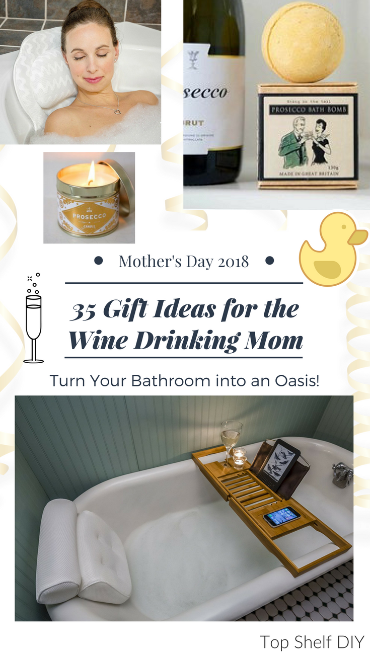 Need to give the hubby a little nudge? Here are 35 gift ideas for Moms who enjoy wine. #motherhood #mother'sday #wine