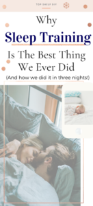 Have you hit the four month regression yet? Here's how we sleep trained our son in three nights and why it was the best thing we ever did. #sleeptraining #sleepeasysolution