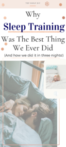 Have you hit the four month regression yet? Here's how we sleep trained our son in three nights and why it was the best thing we ever did. #sleeptraining #sleepeasysolution