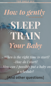 Sleep training is a touchy subject. But any mom who's hit the 4-month sleep regression knows how desperate we become when at the end of our rope. Here's a guide to getting your child on a better sleep schedule. #sleeptraining