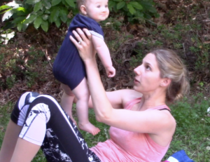 How to safely exercise with your baby plus free workout video!