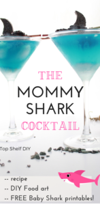 If you're stuck in baby shark territory, here's something to take the edge off. #momcocktail #babyshark