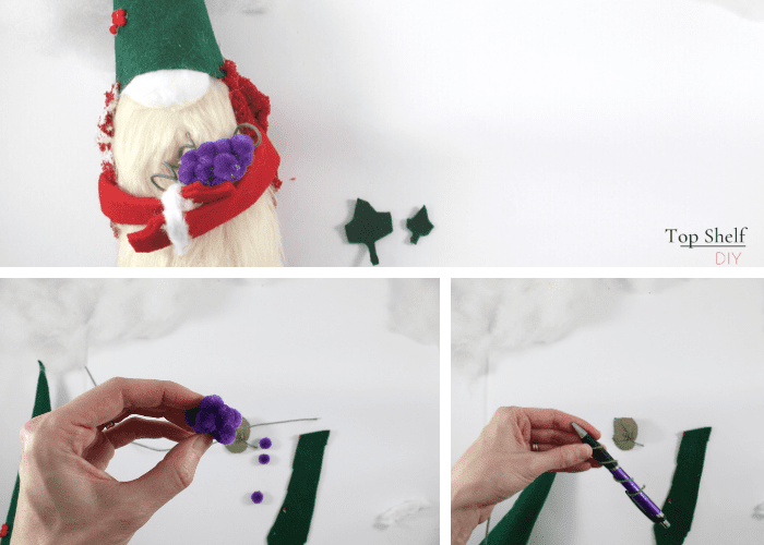 Need of a drinking buddy over the holidays? Learn how to make these adorable wine topper gnomes, which are great to give as gifts. Bring the Swiss Alps right to your kitchen with this felt project. 