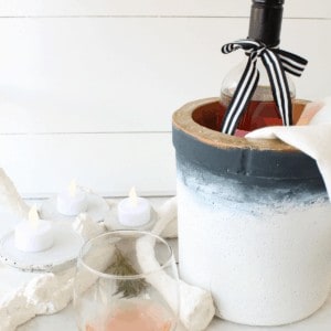 DIY Concrete Wine Chiller Bucket