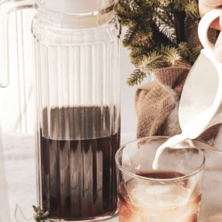 homemade, keto-friendly coffee liqueur. Tastes like Kahlua but without all the carbs.