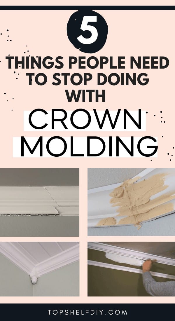 Crown molding workarounds tend to produce sloppy results and noticeable gaffes where finish carpentry is concerned. Here are 5 things to avoid when going for a crown molding installation that has a professional finish. 