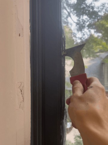 DIY Black Inset Windows - Top Shelf DIY