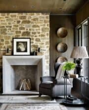 DIY Faux Cast Stone Fireplace (Part 1) - Demo and Tiling the Hearth ...