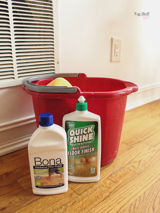 Cleaning and maintaining hardwood floors with a few of my favorite products. 