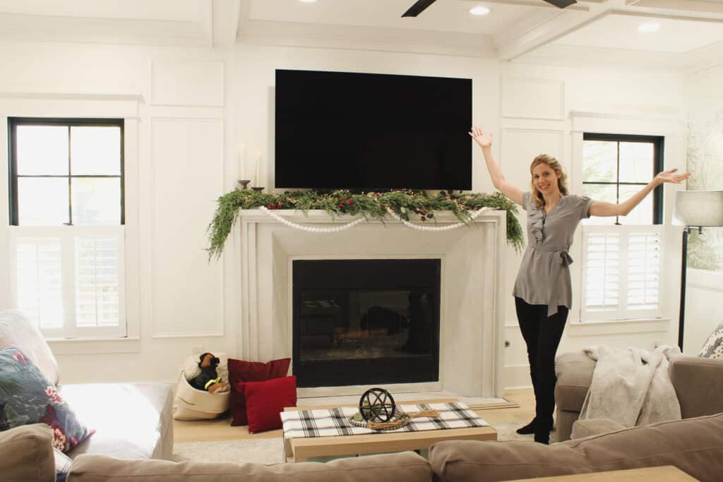 Barrett Downs living room remodel